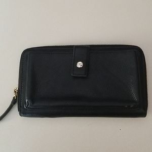 Mark & Graham leather zip Wallet